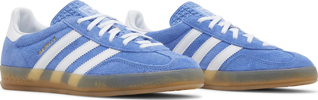 Double Boxed  149.99 Adidas Gazelle Indoor Blue Fusion Gum (W) Double Boxed