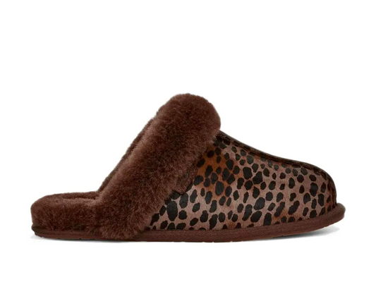 UGG Scuffette Caspian Burnt Cedar Leopard