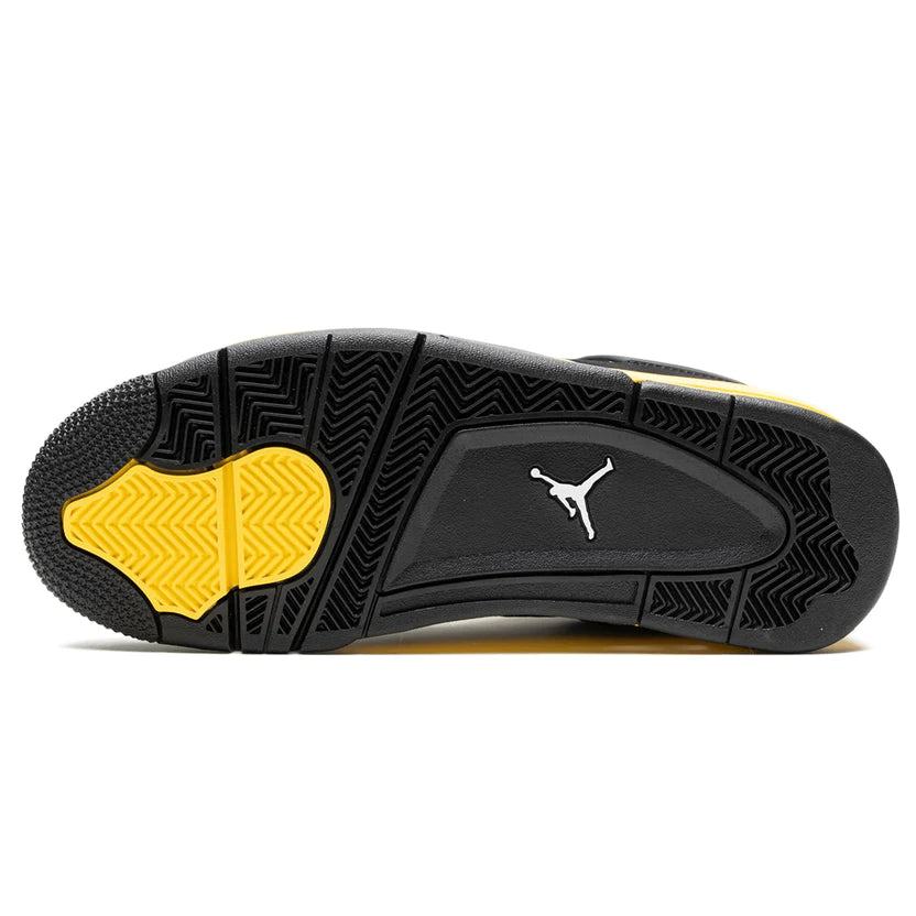 Nike air jordan black and yellow hotsell