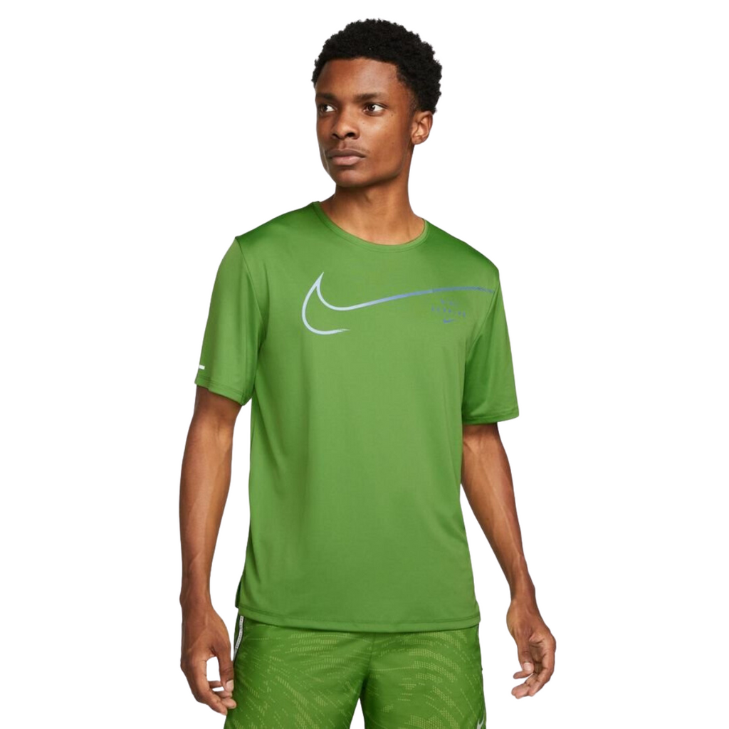 NIKE RUN TSHIRT GREEN – Double Boxed