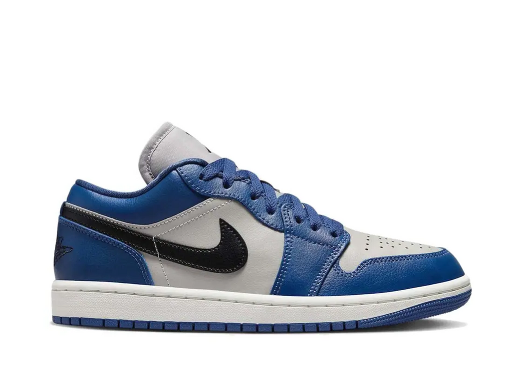 Nike Air Jordan 1 Low Grey Navy (W) – Double Boxed