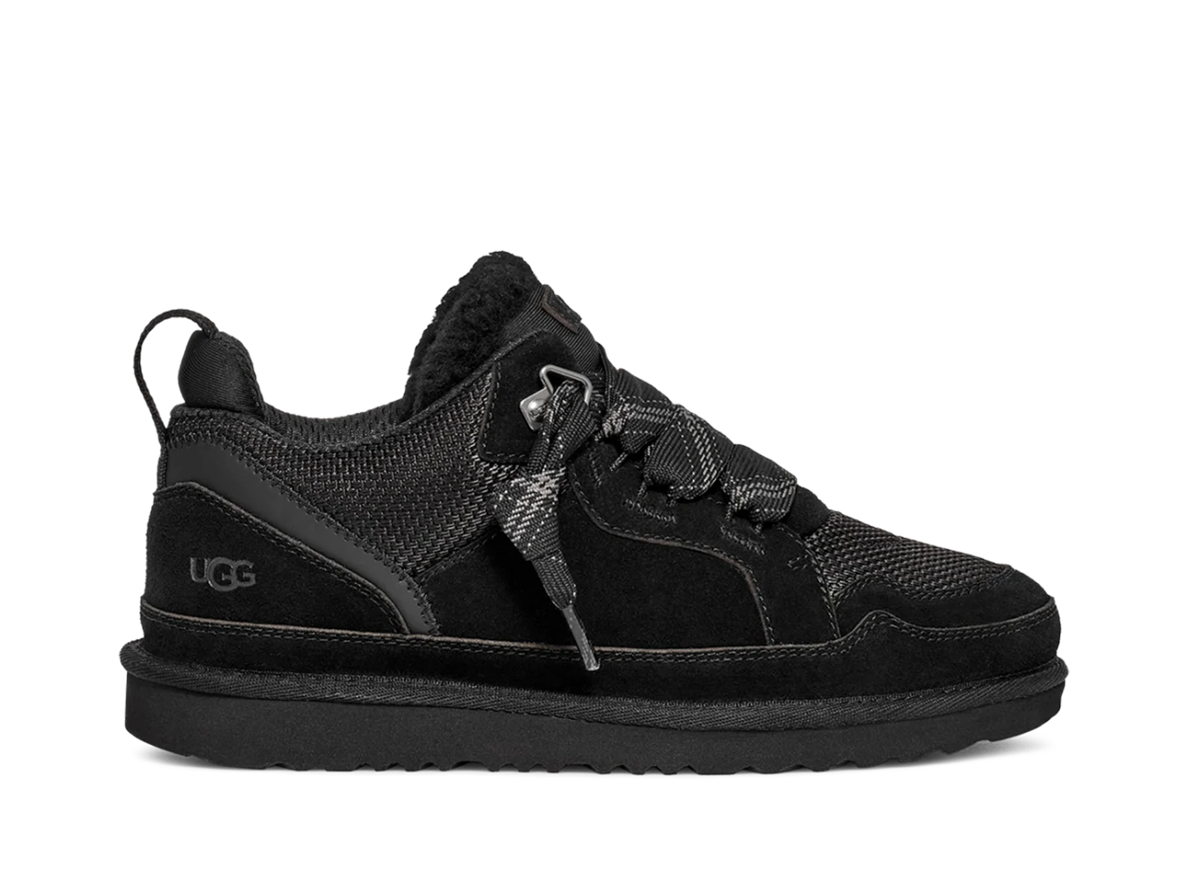 UGG Lowmel Lace Up Trainer Black W