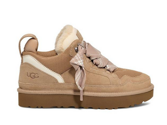 UGG Lowmel Lace Up Trainer Sand (W)