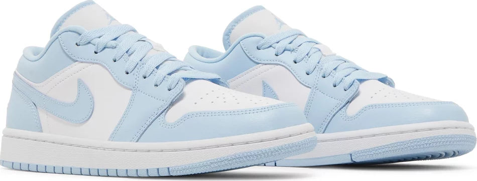 Nike Air Jordan 1 Low University Ice Blue W Double Boxed