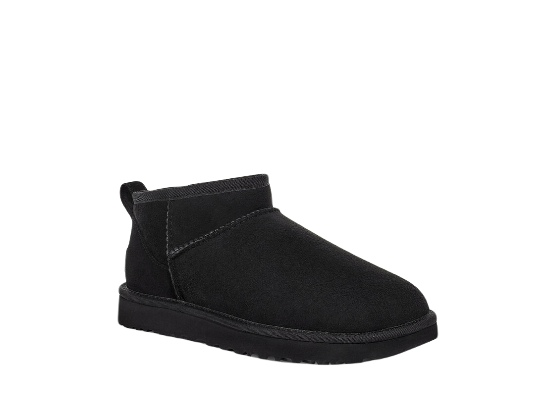 Double Boxed  244.99 UGG Classic Ultra Mini Boot Black Double Boxed