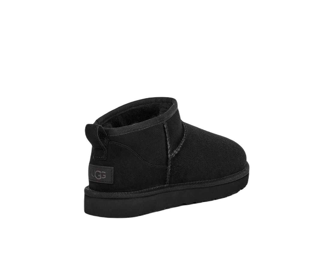 Double Boxed  244.99 UGG Classic Ultra Mini Boot Black Double Boxed