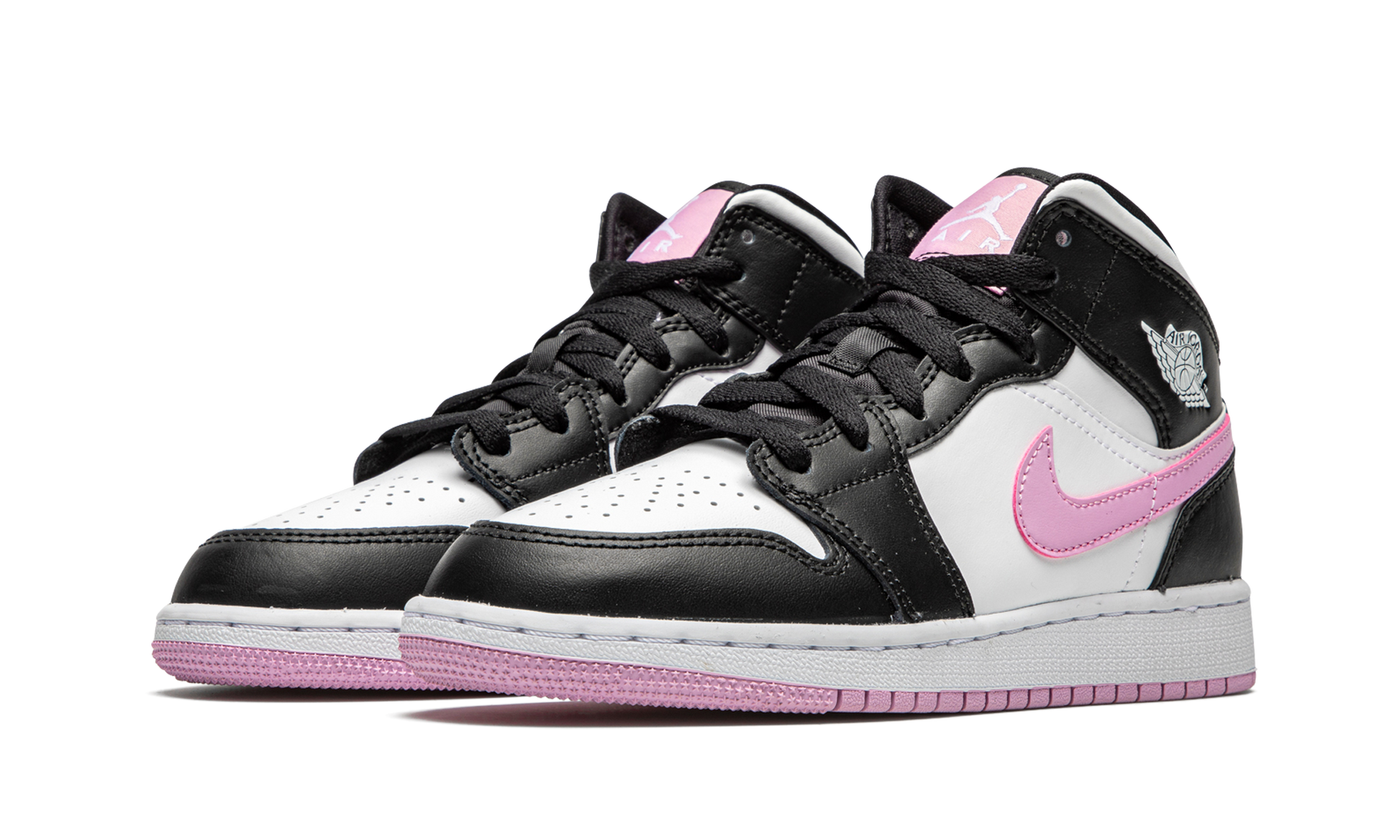 Nike Air Jordan 1 Mid Arctic Pink GS Double Boxed