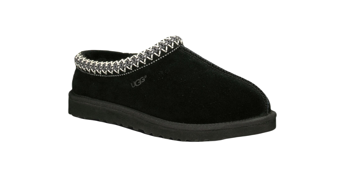 Double Boxed  199.99 UGG Tasman Slipper Black Double Boxed