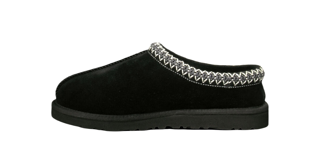 Double Boxed  199.99 UGG Tasman Slipper Black Double Boxed