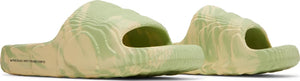 Double Boxed  119.99 adidas Adilette 22 Slides Magic Lime Desert Sand Double Boxed