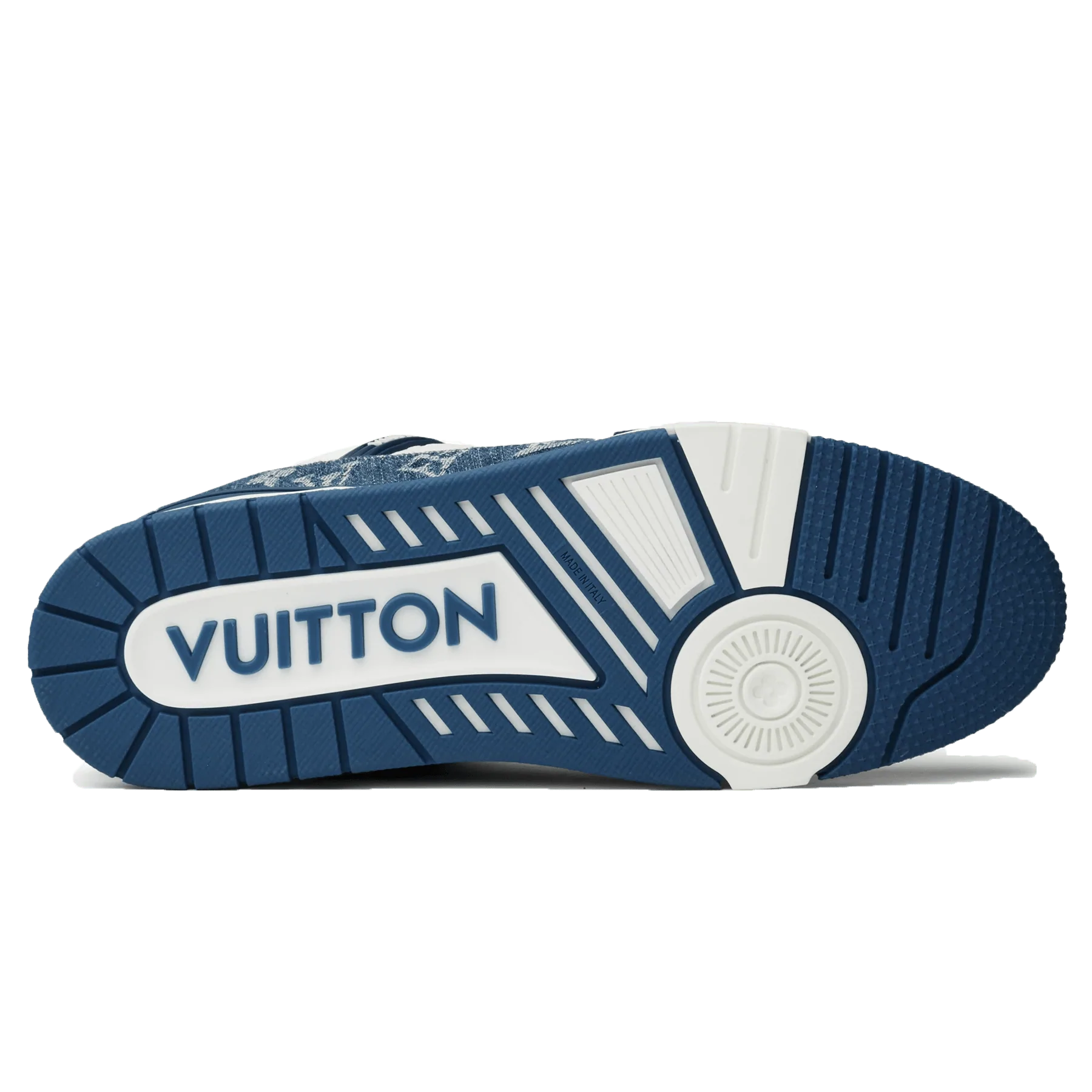Unused Louis VUITTON Louis Vuitton LV Trainer Line Monogram Embossed  Leather L