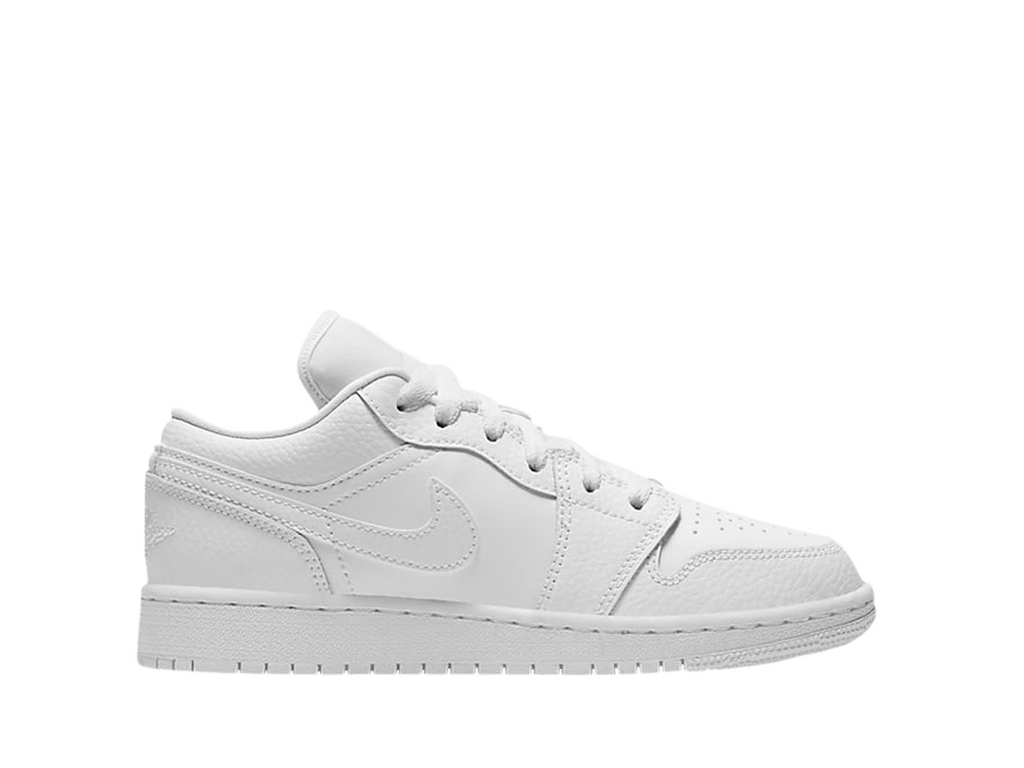 Nike Air Jordan 1 Low Triple White (GS) – Double Boxed