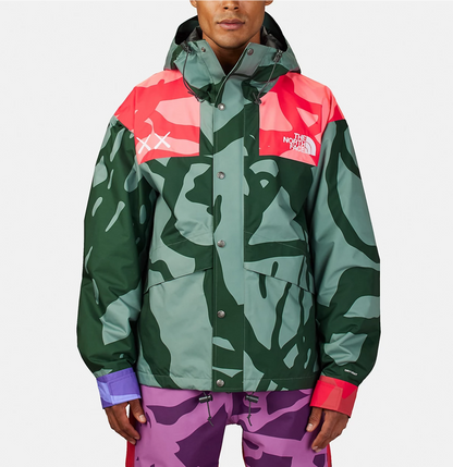 Double Boxed hoodie 429.99 KAWS x The North Face Retro 1986 Mountain Jacket Balsam Green Double Boxed