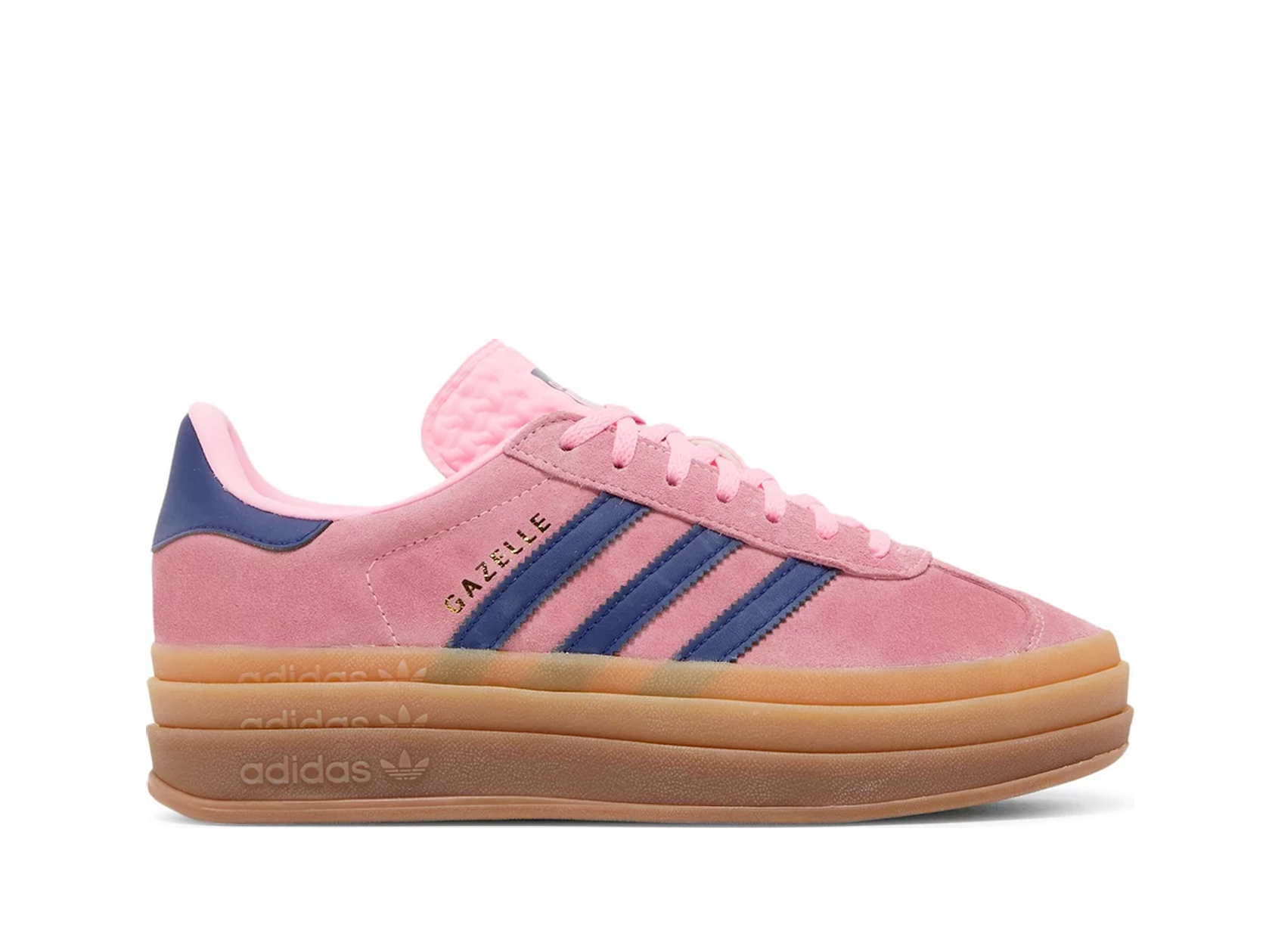 Double Boxed  149.99 Adidas Gazelle Bold Pink Glow Gum (W) Double Boxed