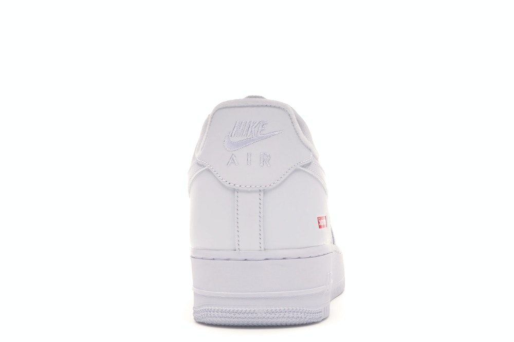 Nike Air Force 1 Low 'Supreme - Mini Box Logo White' Shoes - 9