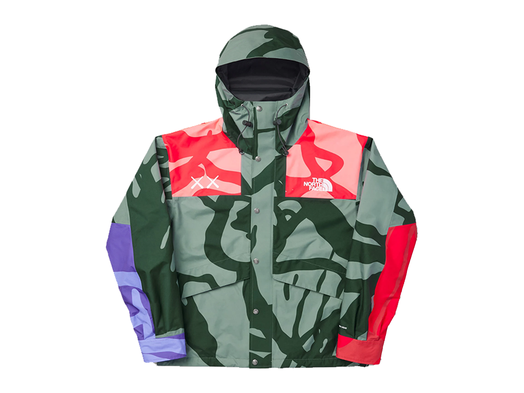 KAWS x The North Face Retro 1986 Mountain Jacket Balsam Green