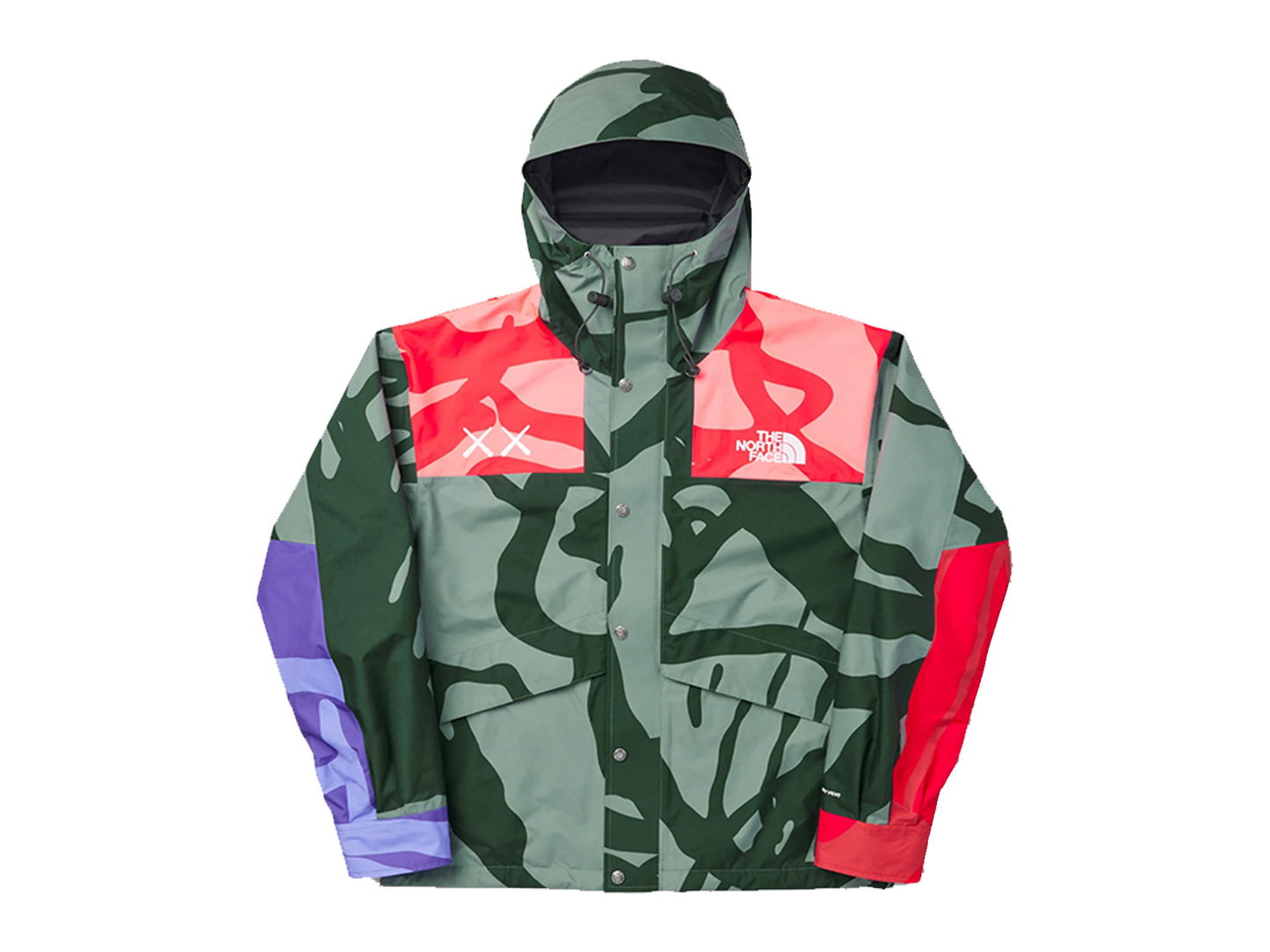 Double Boxed hoodie 429.99 KAWS x The North Face Retro 1986 Mountain Jacket Balsam Green Double Boxed