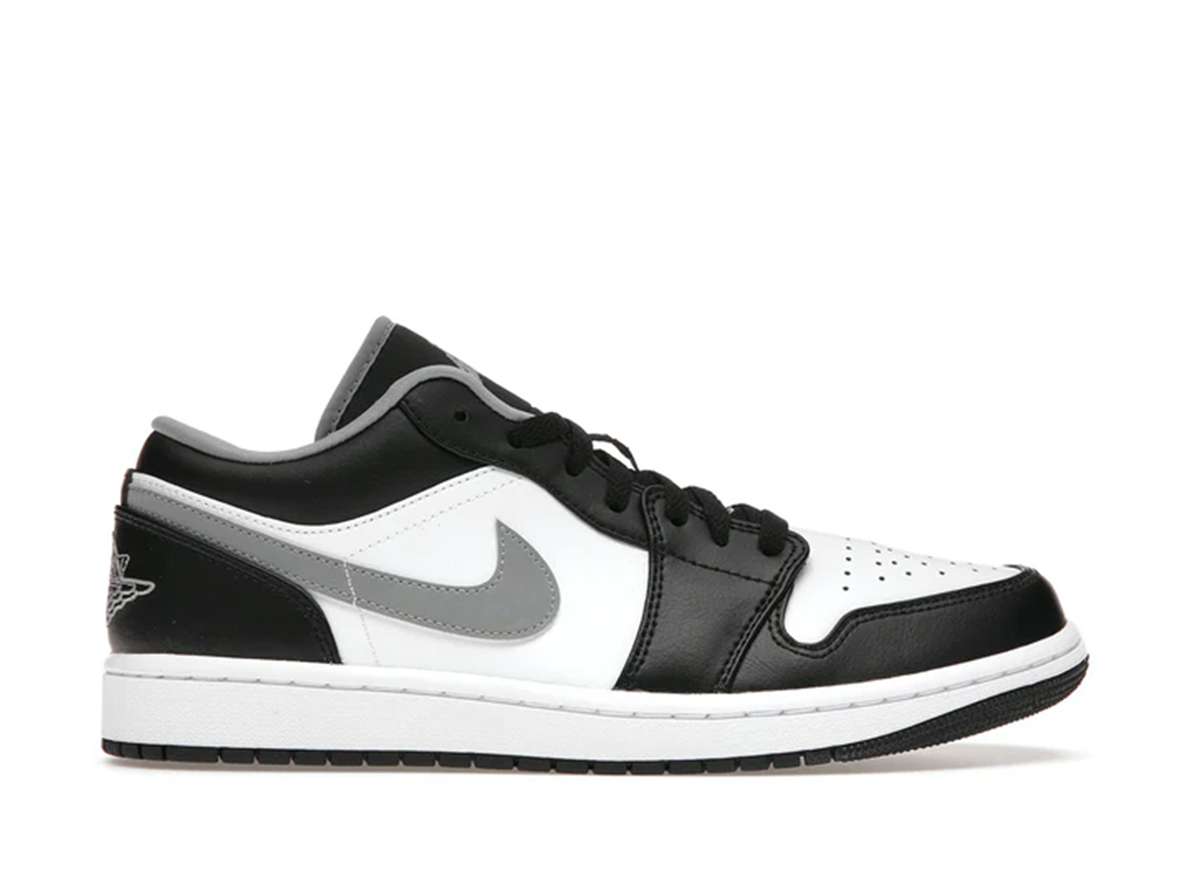 Nike Air Jordan 1 Low Black White Grey – Double Boxed