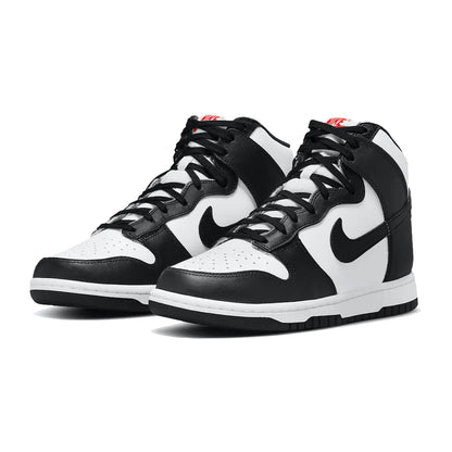 Double Boxed  214.99 Nike Dunk High Black White Panda (GS) Double Boxed