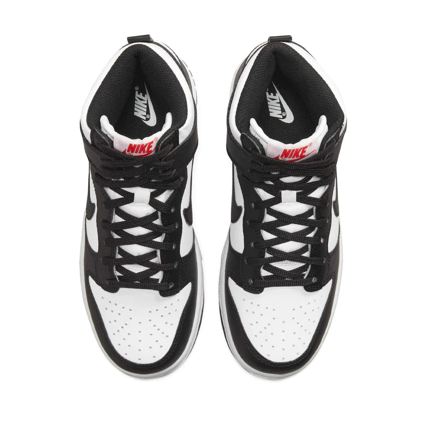 Double Boxed  214.99 Nike Dunk High Black White Panda (GS) Double Boxed