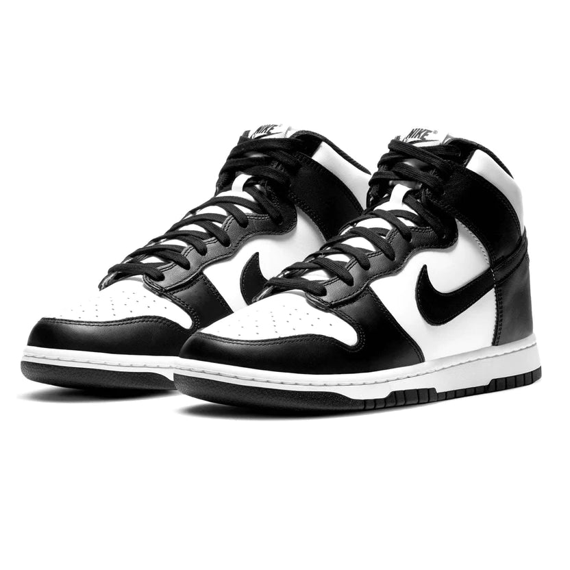 Double Boxed  214.99 Nike Dunk High Black White Double Boxed